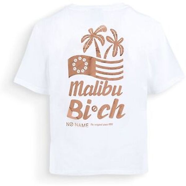 No Name  T-Shirt CARTER T SHIRT W - COTTON - BLANC/ROSE günstig online kaufen