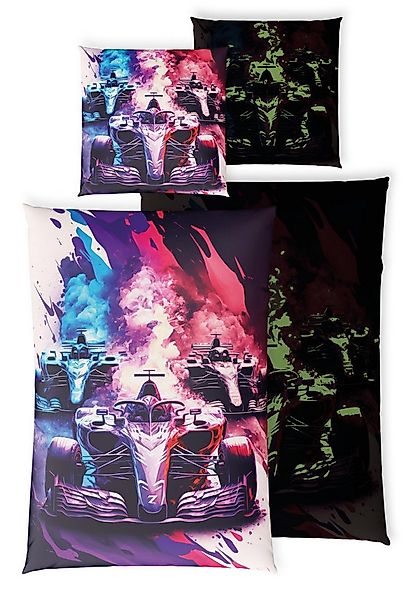 Carpe Sonno Kinderbettwäsche 135x200 +10 SPIELE +KINDERBUCH Baumwoll Bettwä günstig online kaufen