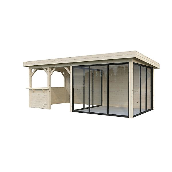 Palmako Pavillon Lenna Set 408 Slide Transparent 588 cm x 300 cm FSC® günstig online kaufen