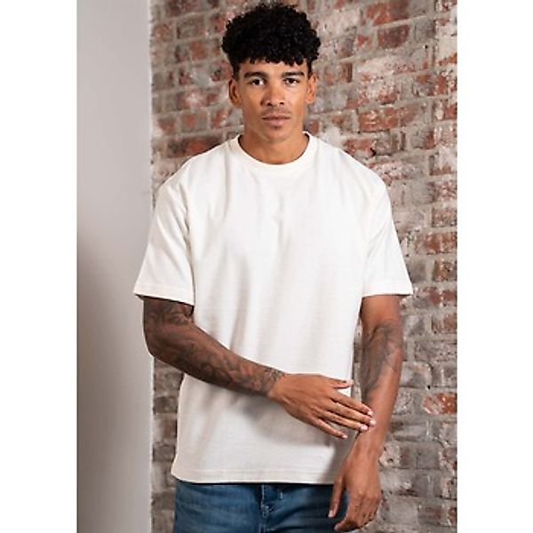 Farah  T-Shirts & Poloshirts Ashcombe tee - cream günstig online kaufen
