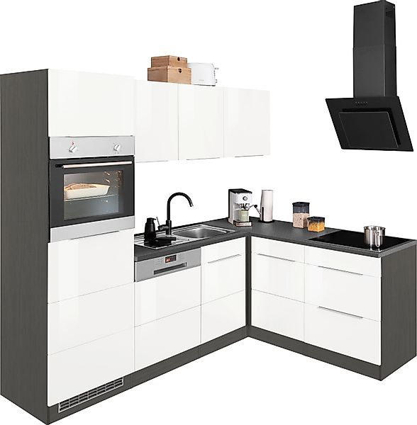 KOCHSTATION Winkelküche "KS-Brindisi Stellbreite 230/170 cm", wahlweise mit günstig online kaufen