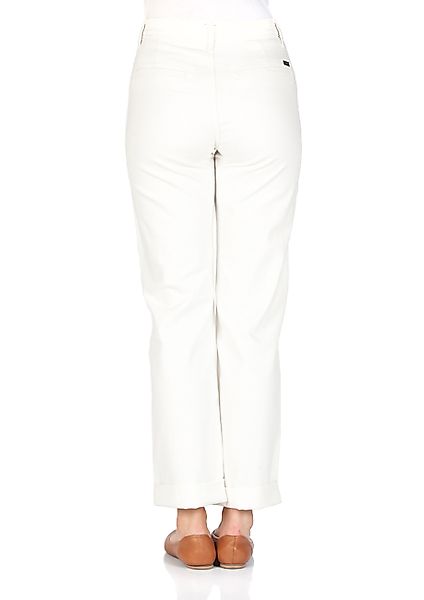 Lee Damen Hose Relaxed Chino - Relaxed Fit - Weiß - Ecru günstig online kaufen