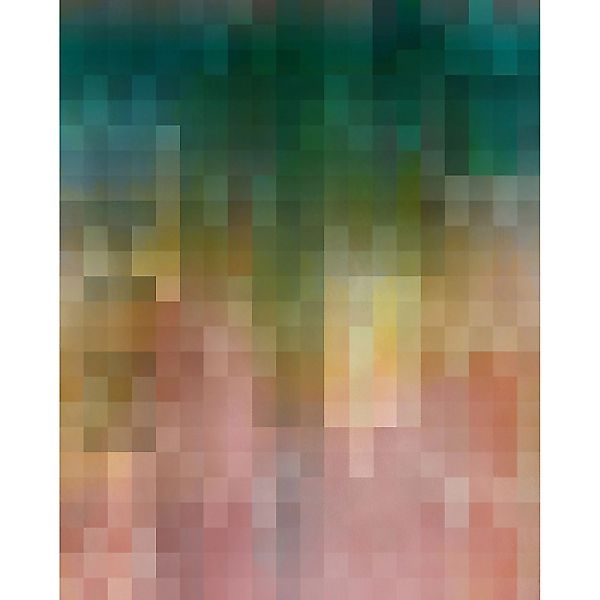 Komar Vliestapete Paper Pixels 200 cm x 250 cm Mehrfarbig günstig online kaufen
