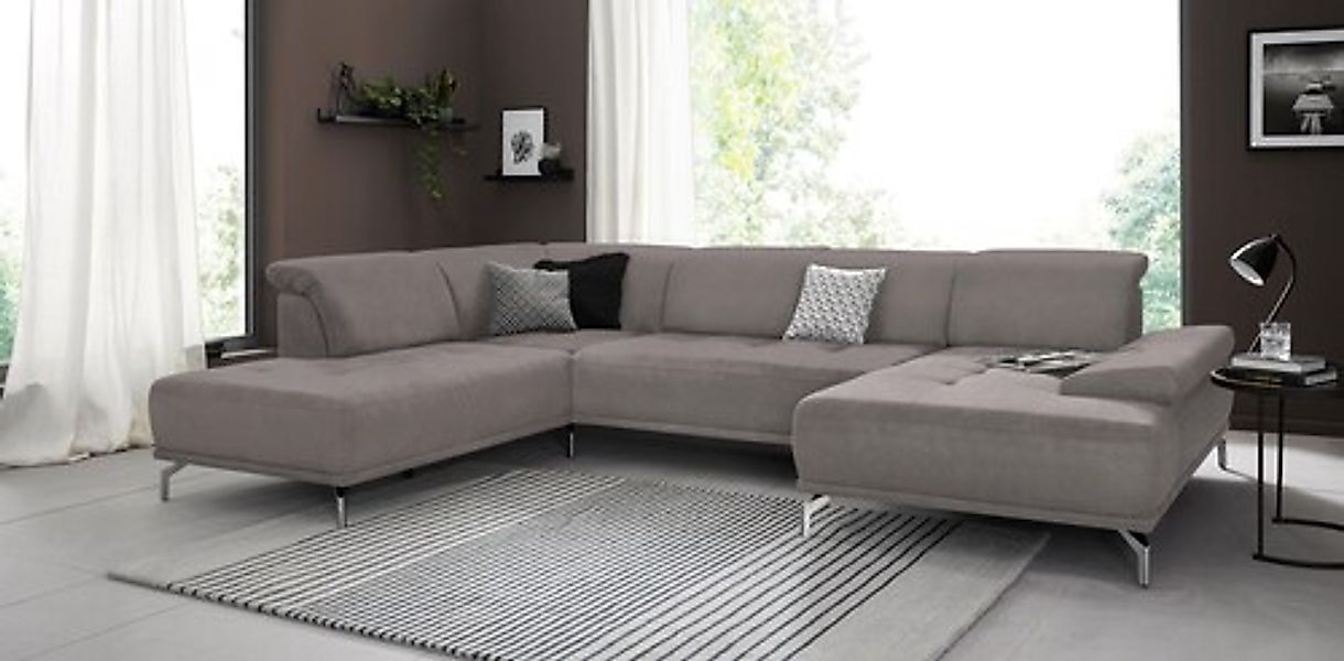 Places of Style Wohnlandschaft »Caluna«, Inkl.Sitztiefenverstellung, wahlwe günstig online kaufen