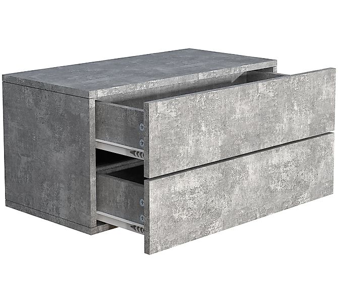 VCM Nachttisch Holz Wandschublade Wand Hänge günstig online kaufen