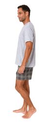 Normann Pyjama Normann Herren kurzarm Schlafanzug günstig online kaufen