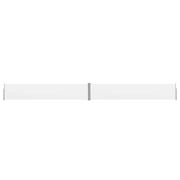 furnicato Ausziehbare Seitenmarkise 140x1200 cm Creme günstig online kaufen