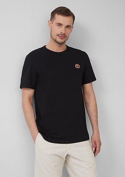 s.Oliver Kurzarmshirt T-Shirt T-Shirt mit Grill-Motiv günstig online kaufen