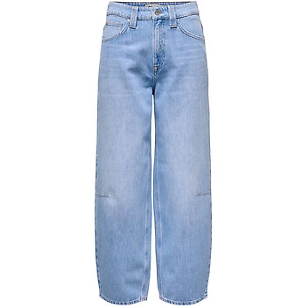 Only  Straight Leg Jeans ONLFRANKIE HW ANK BARREL DNM DOT007 15370765 günstig online kaufen
