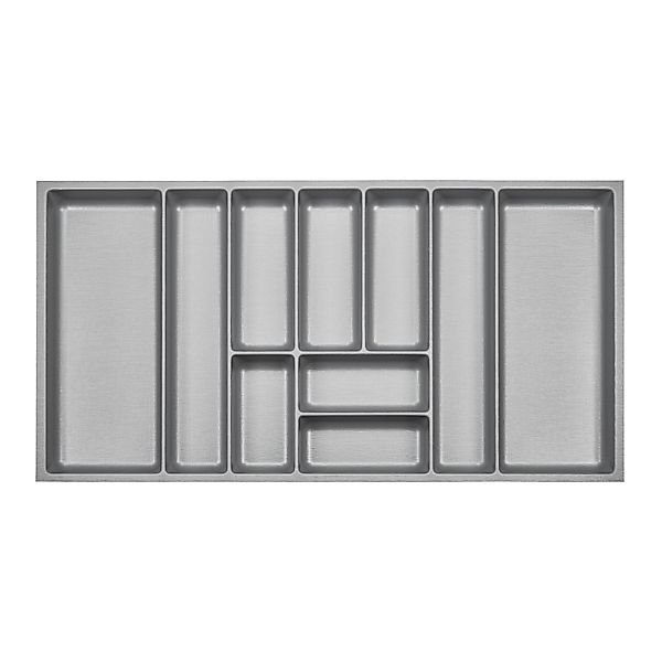 SOTECH ORGA-BOX-3 Besteckeinsätze Tiefe 473 mm Höhe 50,5 mm Silbergrau Schu günstig online kaufen