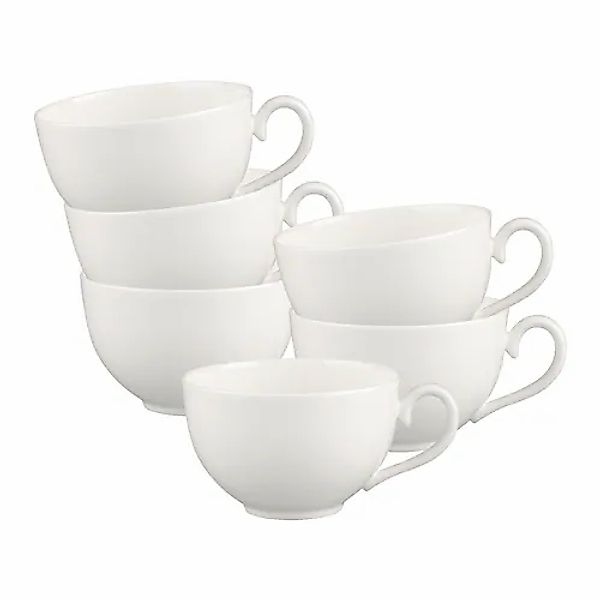 Villeroy & Boch Tasse »Cappuccinotassen White Pearl 310 ml weiß« günstig online kaufen