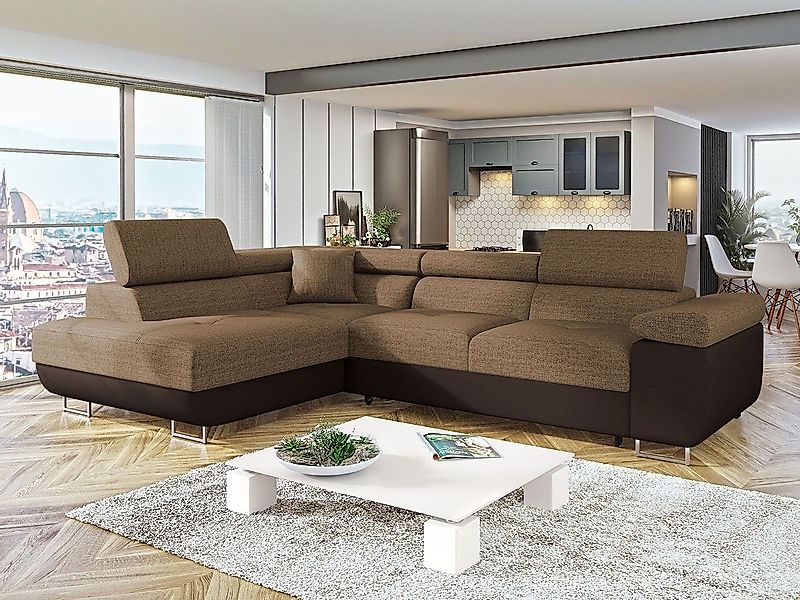 MIRJAN24 Ecksofa Torezio, mit Bettkasten und günstig online kaufen