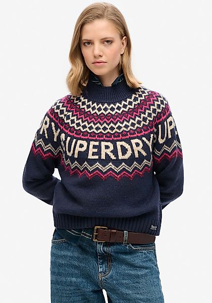Superdry Strickpullover "BRANDED JUMPER" günstig online kaufen
