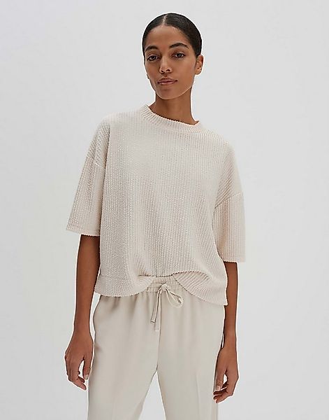 someday Kurzarmshirt KEVELUNA DETAIL Loose in 3D Streifen Optik günstig online kaufen