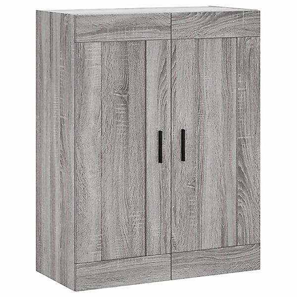 vidaXL Wandschrank Grau Sonoma 69,5x34x90 cm Holzwerkstoff 830402 günstig online kaufen