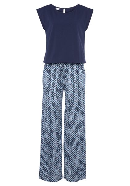 LASCANA Overall mit weitem Bein und Taschen, sommerlicher Jumpsuit, 2-in-1- günstig online kaufen