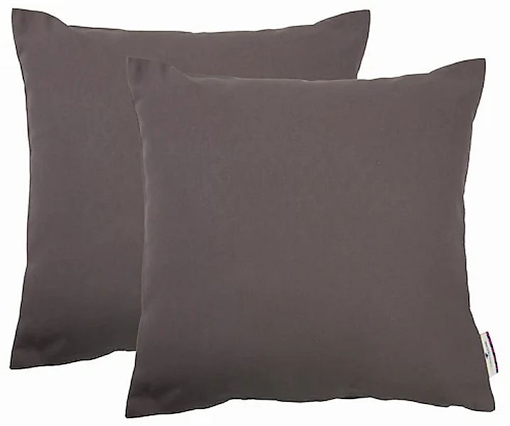 TOM TAILOR HOME Dekokissen »Dove«, unifarben, Kissenhüllen ohne Füllung, 2e günstig online kaufen