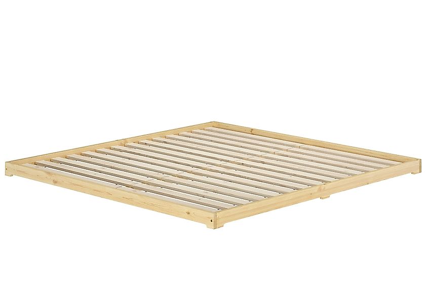 ERST-HOLZ Bett Futonbett Bodenbett Niedriges Ehebett günstig online kaufen