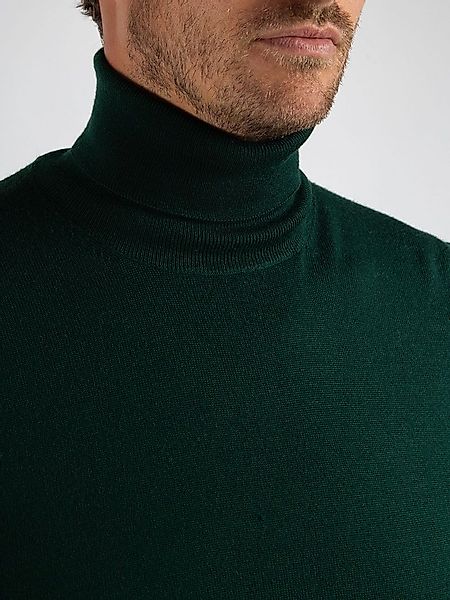 Suitable Merino Rollkragen Pullover Dunkelgrün - Größe XL günstig online kaufen
