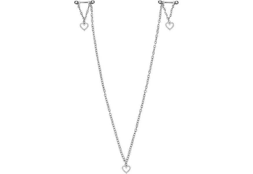 LuxusKollektion Brustwarzenpiercing Nippelring 14G Chirurgenstahl Schwarz F günstig online kaufen