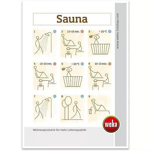 Weka Sauna-Baderegeln günstig online kaufen