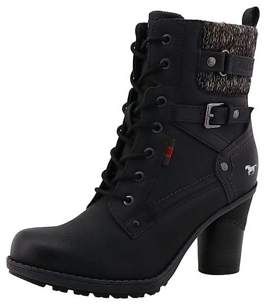 Mustang Shoes Palma Stiefelette Schnürstiefelette, Winterboots günstig online kaufen