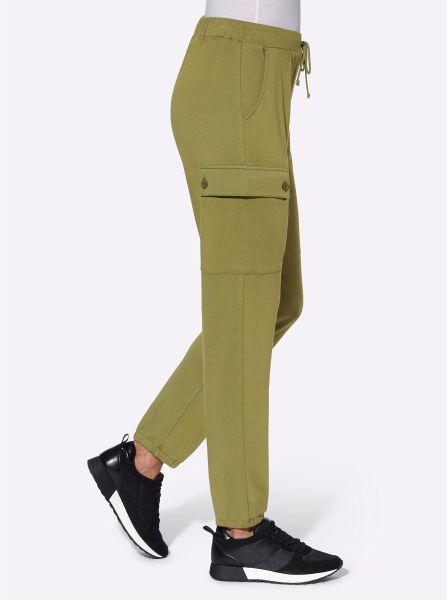 Sieh an! Jerseyhose Sweathose Innenbeinlänge ca. günstig online kaufen