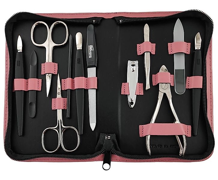 EloModa Maniküre-Etui 12teiliges Solingen* Maniküre Set günstig online kaufen