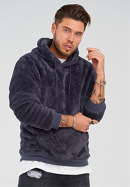 behype Kapuzensweatshirt "HOOD" aus weichem Teddyfleece günstig online kaufen