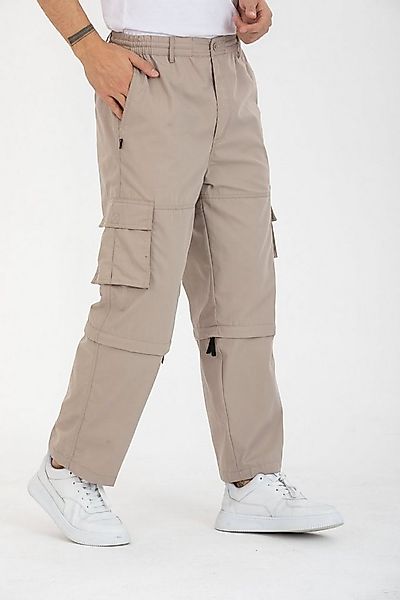 Kendindza Collection Cargohose Herren Zipp Off Cargohose Dehnbund Arbeit Ho günstig online kaufen