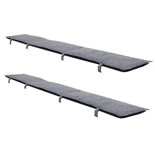 DuneDesign Bankauflage 2er Set 180 x 28 x 2 cm Filz Bierbankauflage - Sitza günstig online kaufen