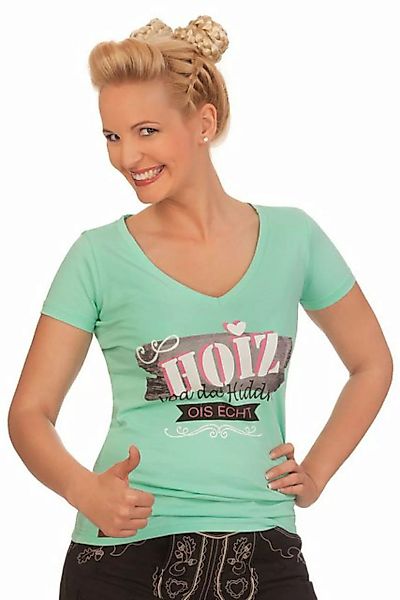 Hangowear Trachtenshirt Trachtenshirt Damen - EVELIN - mint günstig online kaufen