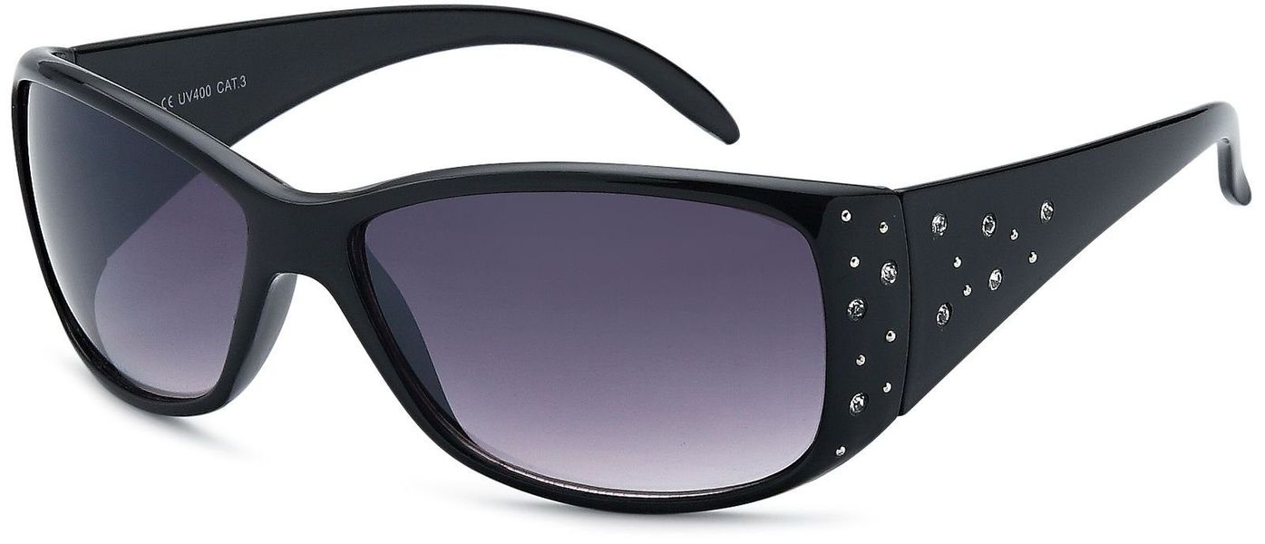 styleBREAKER Sonnenbrille Sonnenbrille Schmetterlingsform mit Strass günstig online kaufen