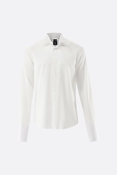 Smokinghemd mit Kläppchenkragen Slim Fit günstig online kaufen