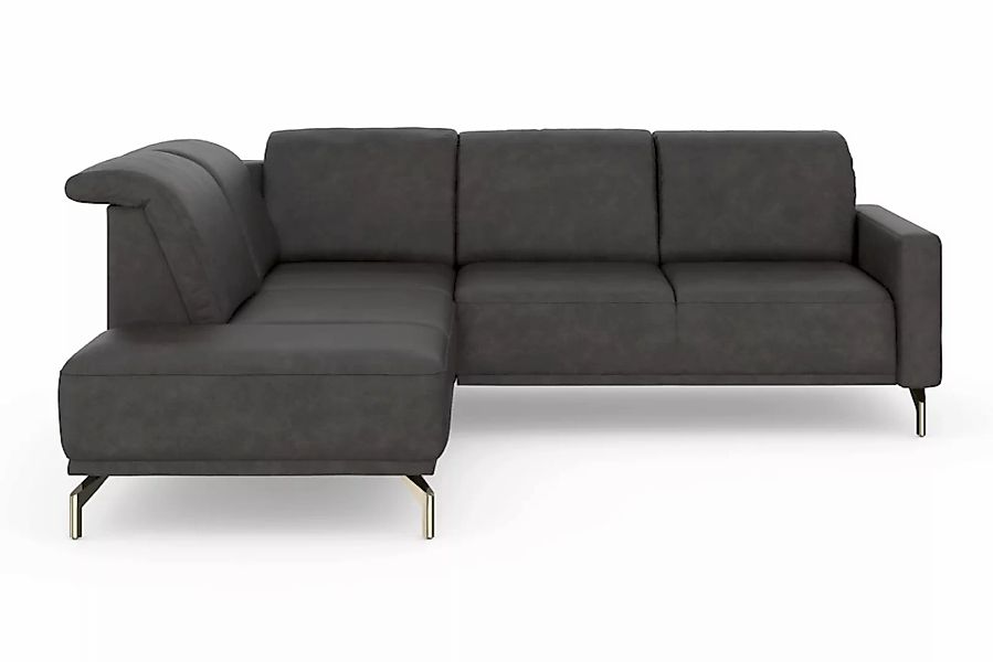 sit&more Ecksofa »Bailando L-Form«, wahlweise mit Kopfteilverstellung und V günstig online kaufen