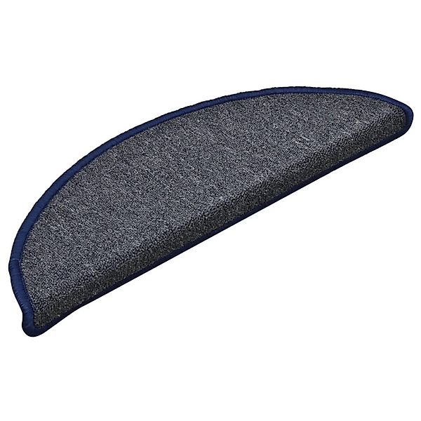 vidaXL Stufenmatte Treppenmatten 15 Stk. Dunkelgrau günstig online kaufen