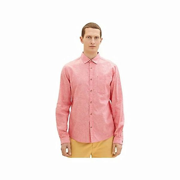 TOM TAILOR Rundhalsshirt rosa regular fit (1-tlg) günstig online kaufen