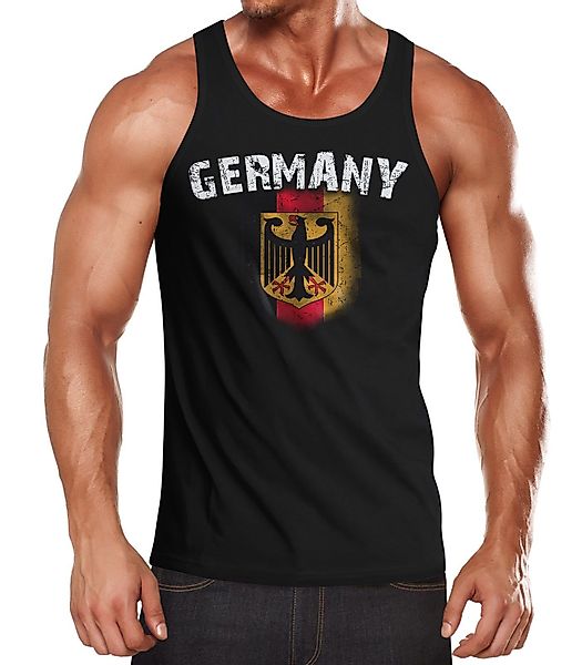 MoonWorks Tanktop Herren Tanktop Fußball WM günstig online kaufen