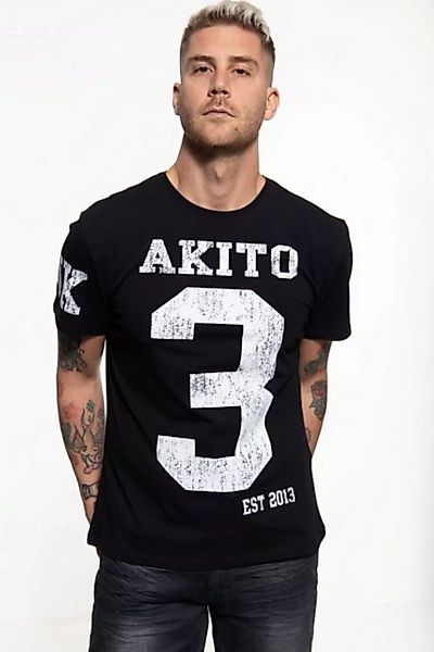 Akito Tanaka T-Shirt Number mit Print in der Front und auf dem Ärmel günstig online kaufen