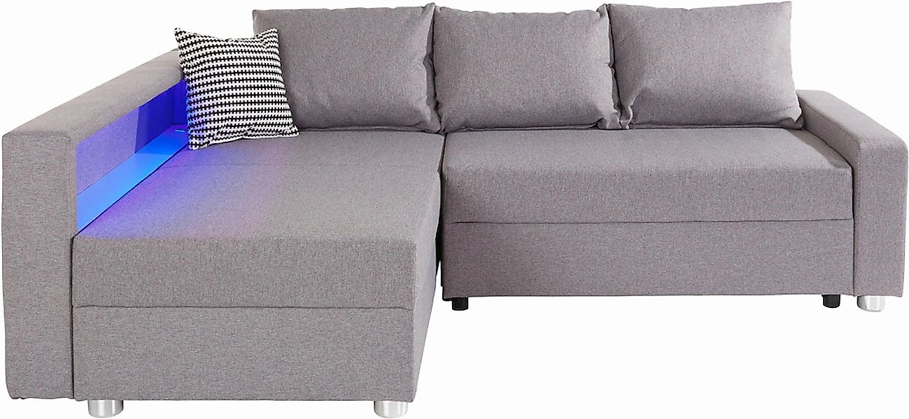 COLLECTION AB Ecksofa "Relax L-Form", inklusive Bettfunktion, Federkern, wa günstig online kaufen