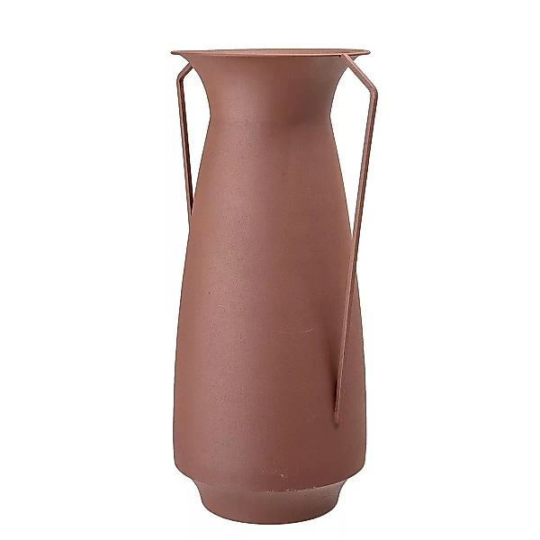 Vase in Braun aus Metall im Antik Style mit Henkeln günstig online kaufen