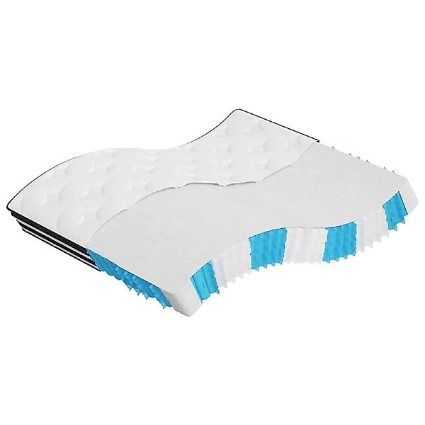 vidaXL Matratze Taschenfederkern Mittel 160x200 cm 372922 günstig online kaufen