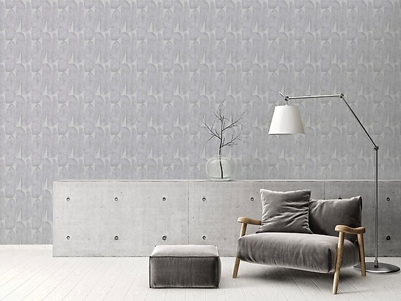 living walls Vliestapete »Stories of Life Moderne Blatt-Reliefe Vliestapete günstig online kaufen