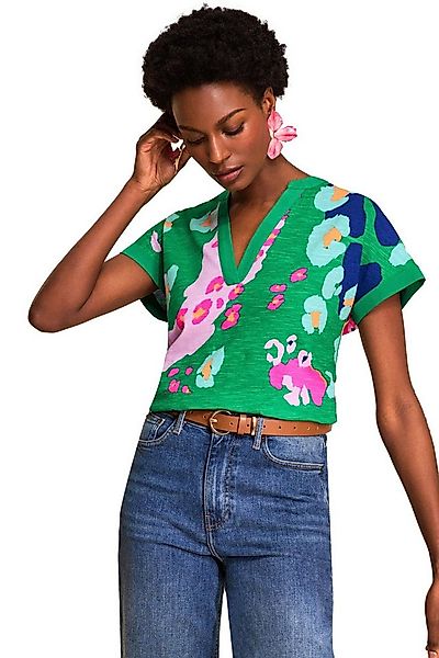 Love & Roses T-Shirt Love & Roses T-Shirt mit Kerbausschnitt, Regular (1-tl günstig online kaufen