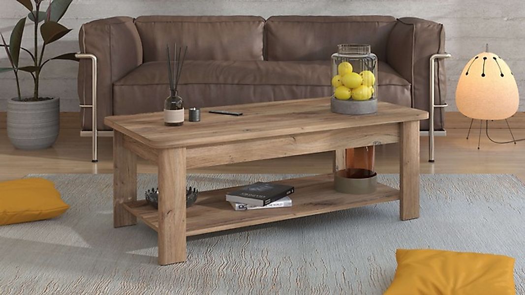 Home affaire Couchtisch »Jersey Kaffeetisch, 124 cm, in trendigen Farben, m günstig online kaufen