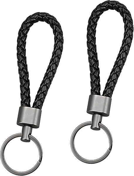 Stelby Schlüsselanhänger 2x Schlüsselanhänger Leder für günstig online kaufen