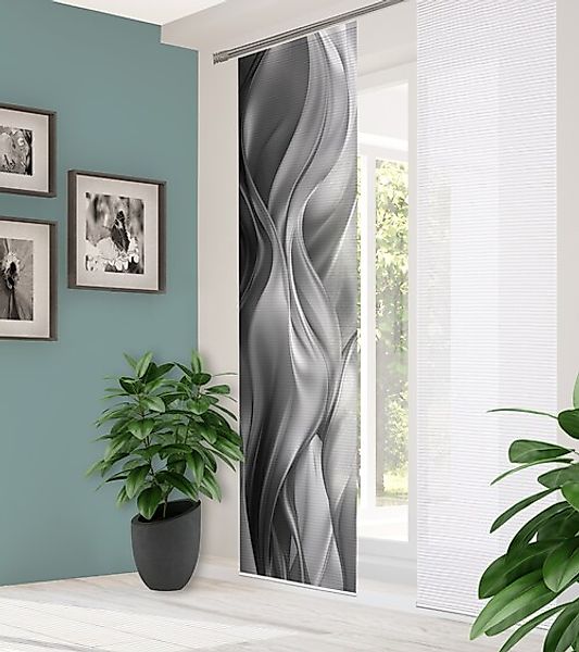 HOME in green Schiebegardine »ALCINA«, (1 St.), DIGITALBEDRUCKT, BAMBUSOPTI günstig online kaufen