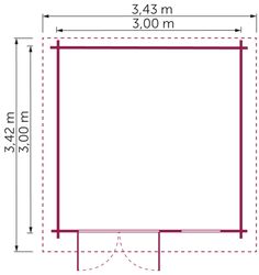 KONIFERA Gartenhaus "Sirius" Inklusive Fußboden günstig online kaufen