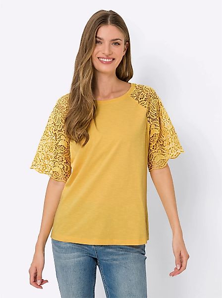 heine Spitzenshirt "Shirt" 1 Stk. tlg. günstig online kaufen