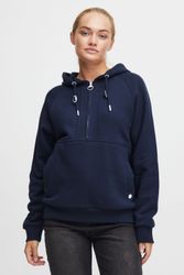 OXMO Kapuzensweatjacke OXANDREA Modischer Pullover günstig online kaufen